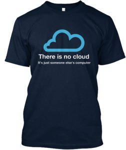 There is no cloud